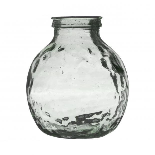 NATURAL LIVING Louise Vase 9L Recycled Glass Diameter 25 cm x Height 30 cm - Image 1