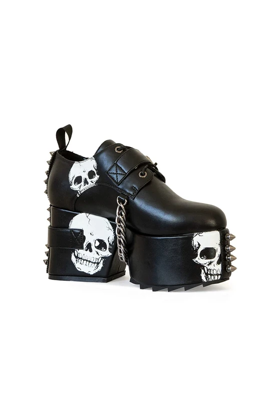 LAMODA - Blood, Sweat and Tears Platform Wedges, UK 8