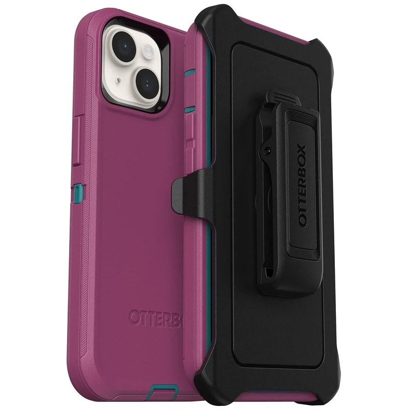 OtterBox DEFENDER SERIES SCREENLESS EDITION for iPhone 14 Plus - CANYON SUN (Pink)