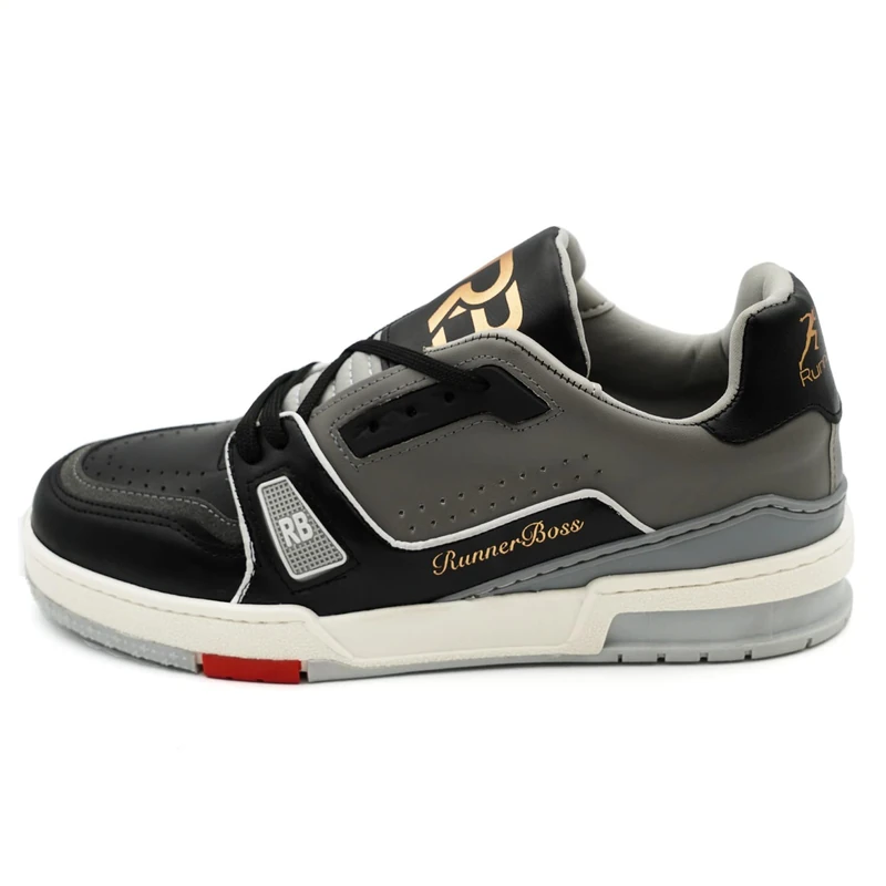 Bonateks Men's Defrb100238 Sneaker, Gray, 7.5 UK