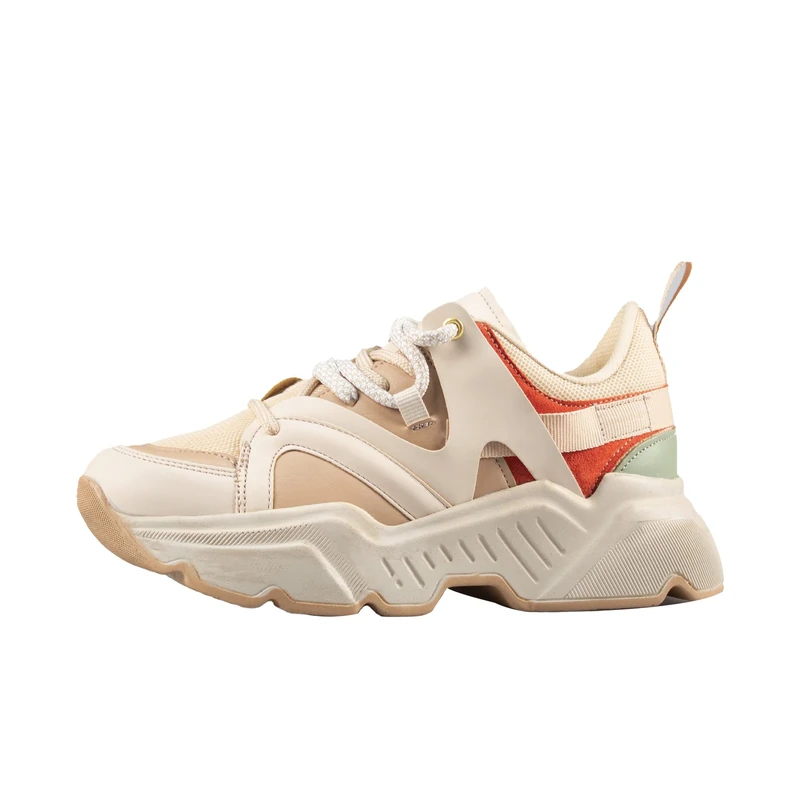 Bonateks Women's Frfrb100170 Trainer, Beige, 6 UK