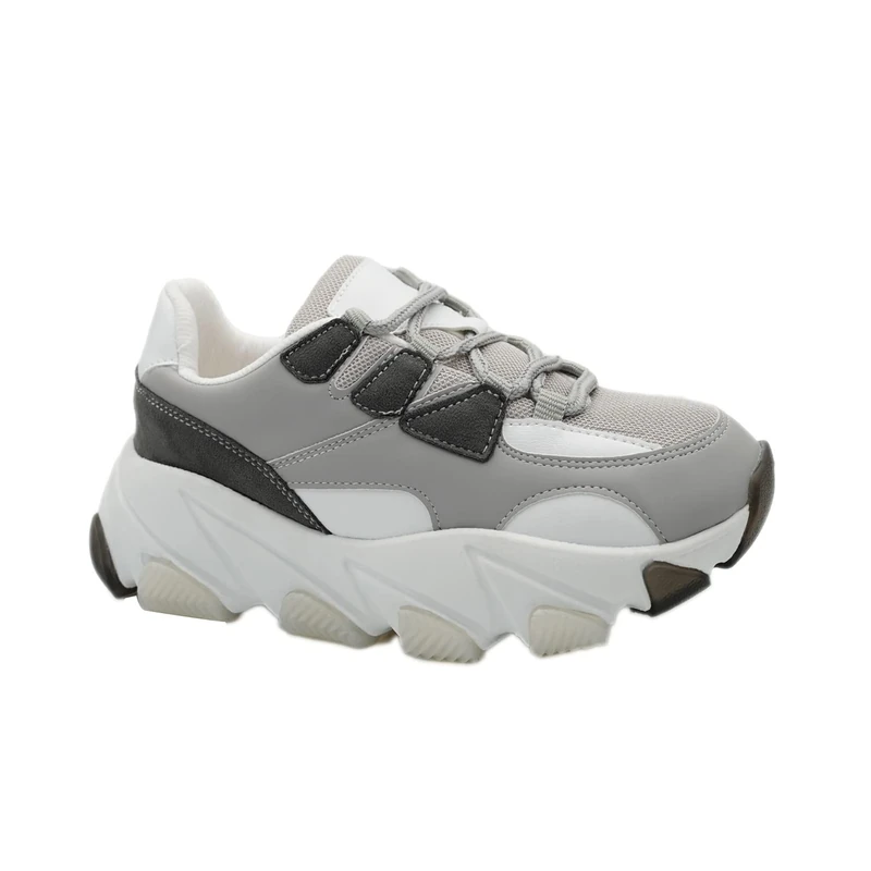 Bonateks Women's DEFRB100290 Trainers, Grey, 39 EU, Gray, 7 UK