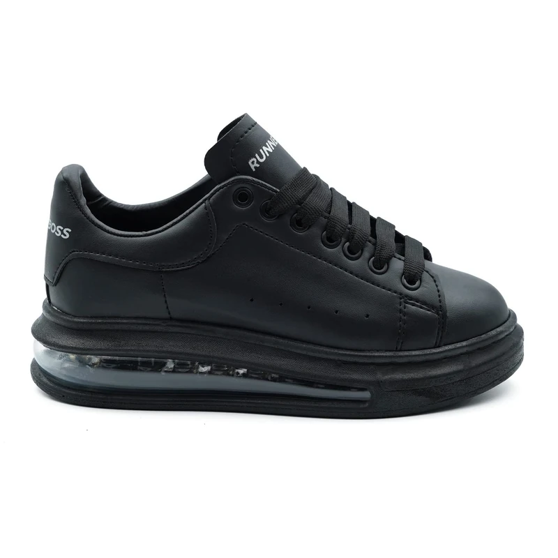 Bonateks Women's Defrb100008 Sneaker, Black, 5 UK