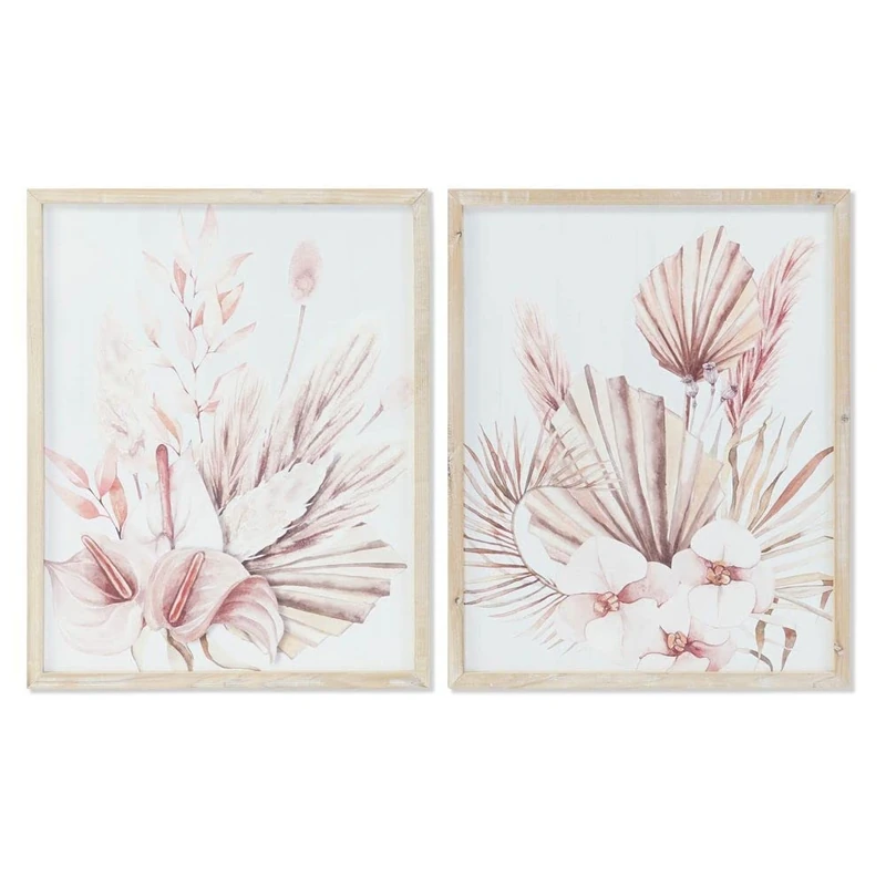 DKD Home Decor MDF Wood Sheets (2 Pieces) (48 x 2 x 60 cm) (Reference: S3017860) - Image 1