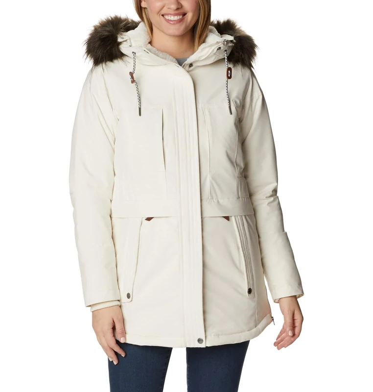 Columbia Women's Payton Pass Jacket, Chalk, XL