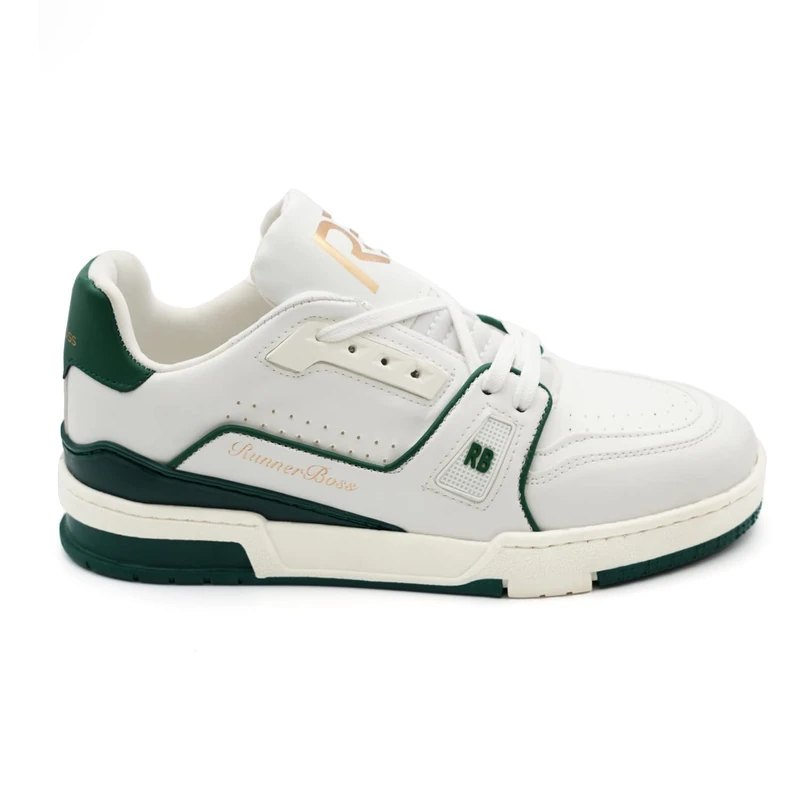 Bonateks Men's Defrb100243 Sneaker, White, 7.5 UK