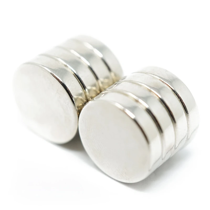 N42 Neodymium Disc Magnet - 9/16 in. dia x 1/8 in. thick - 7.16lbs Pull (Pack of 100)