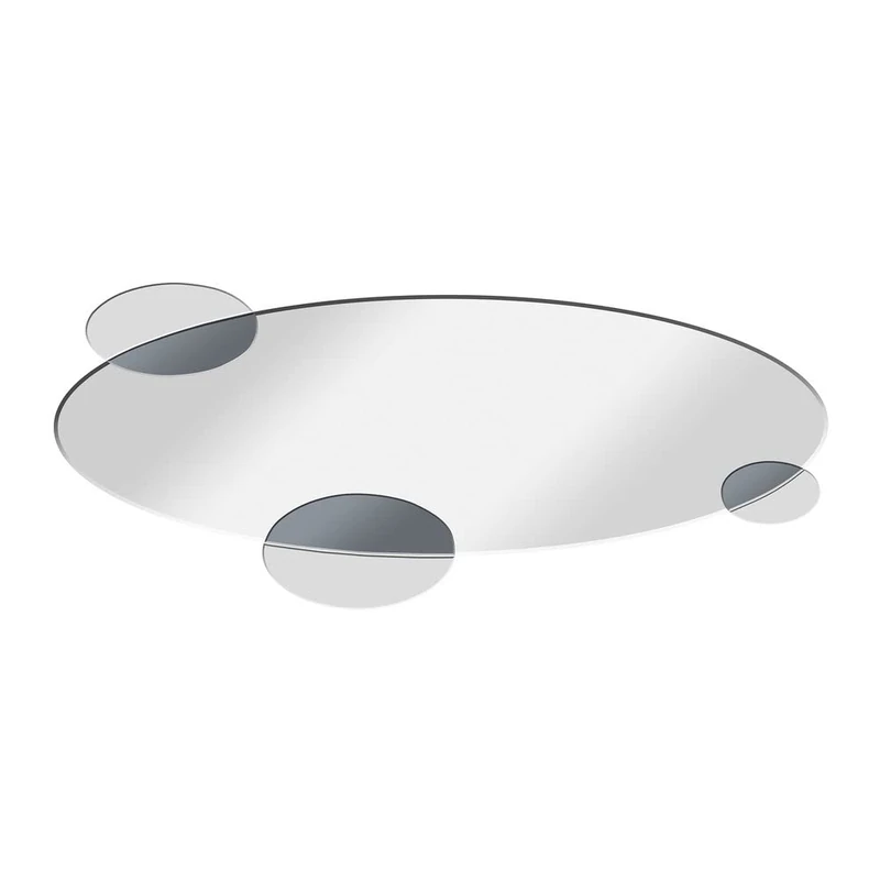 DKD Home Decor Wall Mirror Glass Circles (120 x 2 x 49 cm) (Reference: S3019388)