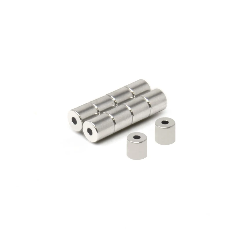 N42 Neodymium Disc Magnet - 1 in. x 1/4 in. x 1/4 in. thick - 12.73lbs Pull (Pack of 10)