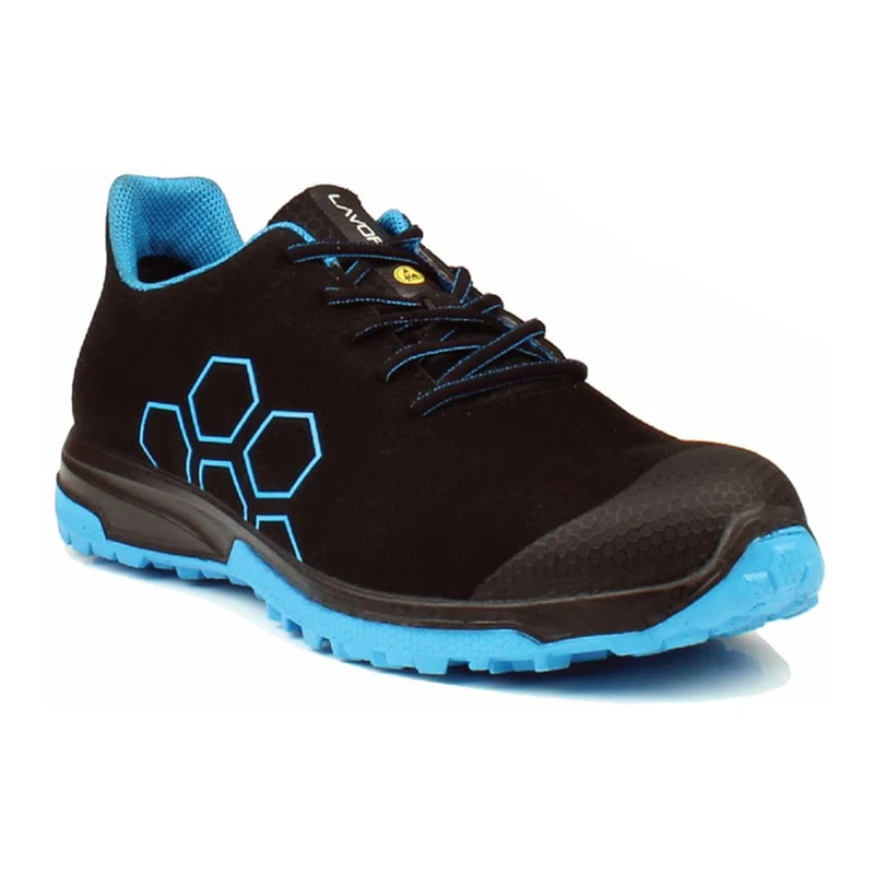 Lavoro 1257.51 Lynx Blue Safety Trainer, S3, Black/Blue, 44 Size