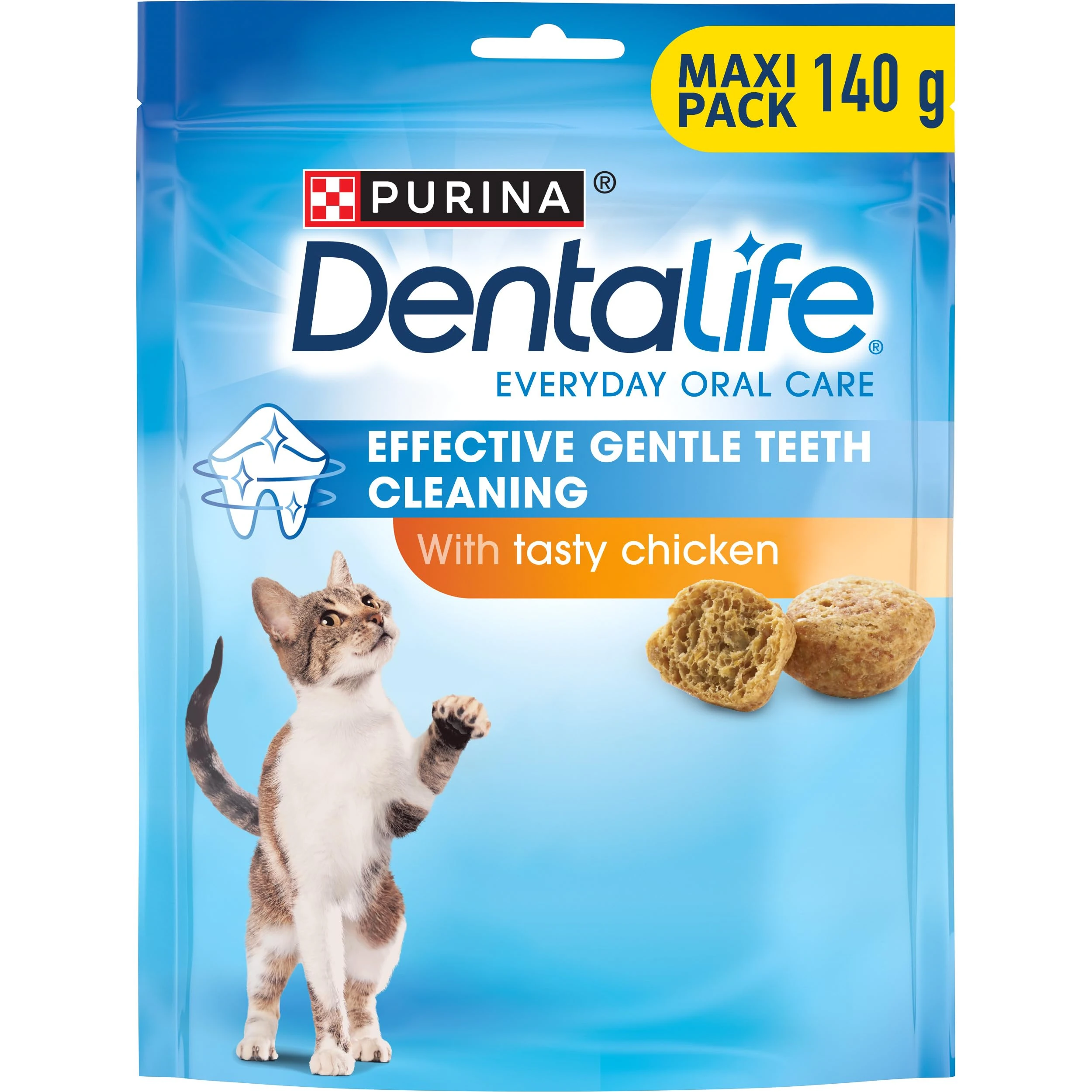 DENTALIFE Cat Dental Treats Chicken 140g, Pack of 5