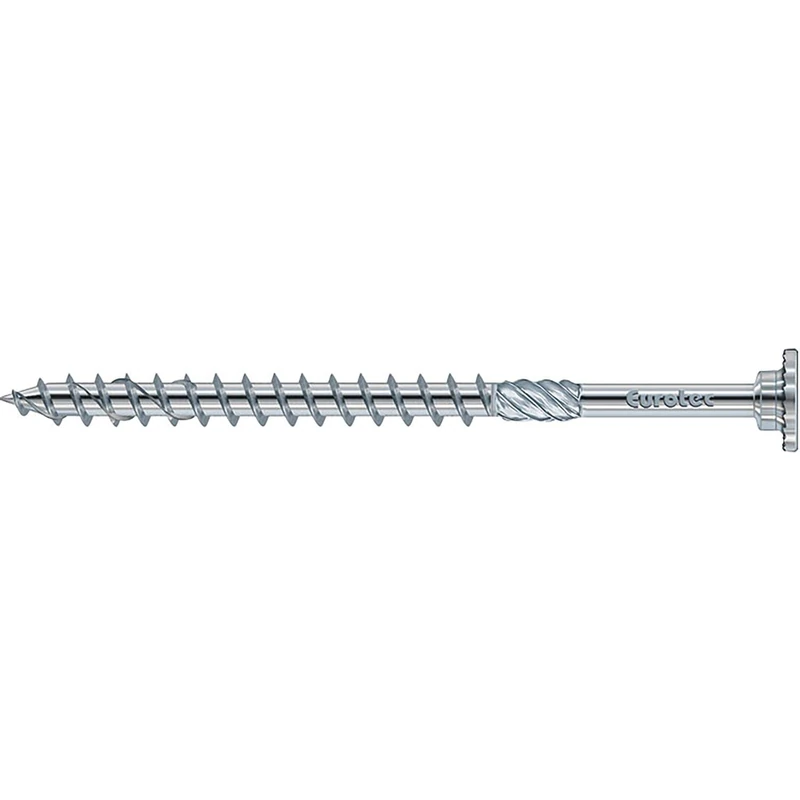 SawTec Eurotec 954165 10.0 x 160 Galvanised Wood Screw TG TX50 Rating - Image 1