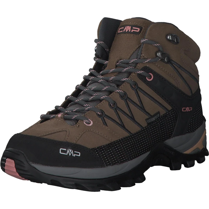 CMP Rigel Mid Wmn Trekking Shoes Wp Cenere UK 5.5