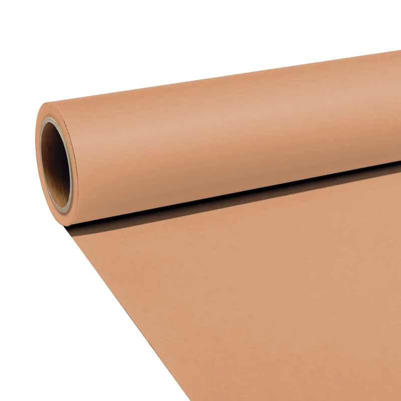 Joby Seamless Creator Background Paper, Photography Backdrop For Videos, Streaming, Interviews, Backdrops For Photoshoot, Photography Props, Size 1.35X11M, Bohemian Brown