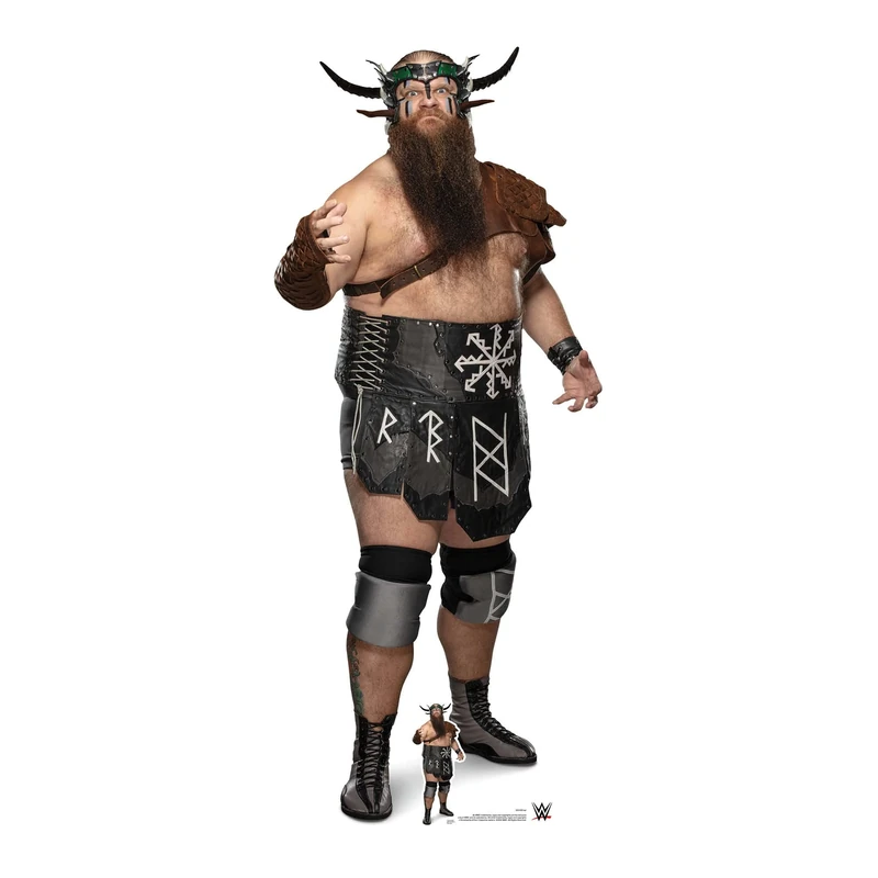 Star Cutouts SC4100 WWE Ivar Viking Raiders Lifesize Cardboard Cutout – Wrestling Party Decoration, Event Display & Fan Gift