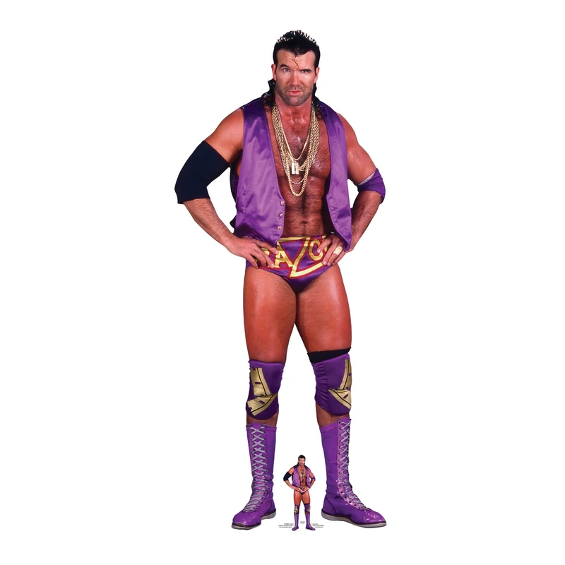 Star Cutouts SC4097 WWE Razor Ramon Hall of Fame Lifesize Cardboard Cutout – Wrestling Party Decoration, Event Display & Collector Gift - Image 1