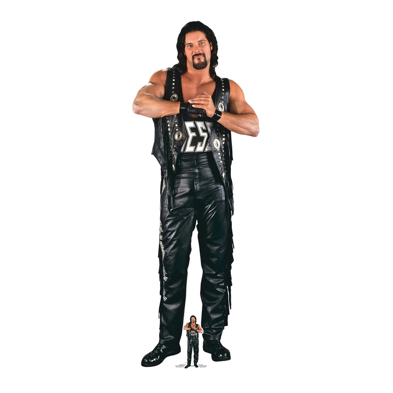 Star Cutouts SC4110 WWE Diesel Lifesize Cardboard Cutout with Tabletop Mini – Wrestling Party Decoration, Event Display & Fan Gift