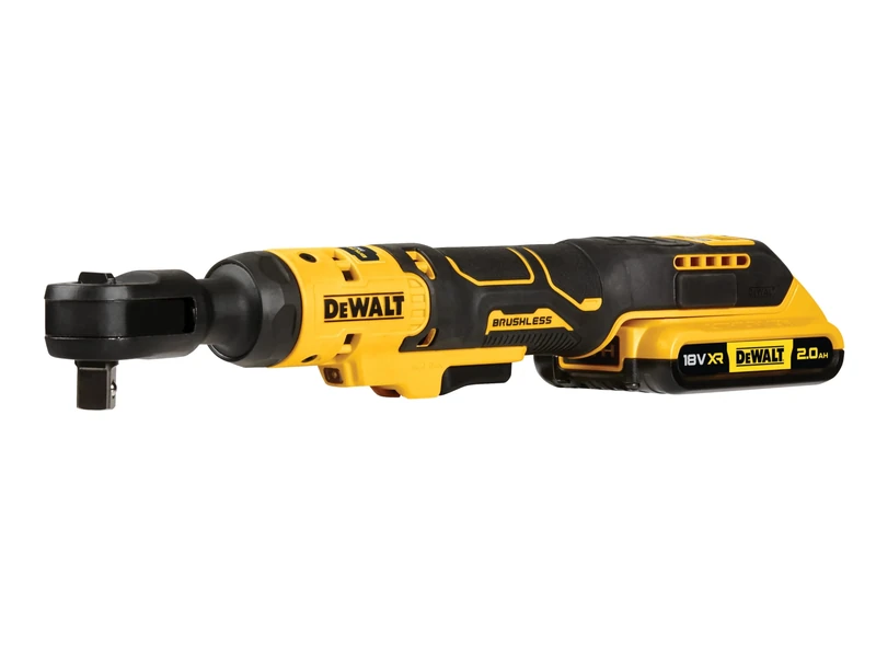 DEWALT 18V XR 1/2IN Open Head Ratchet 1 X 2AH
