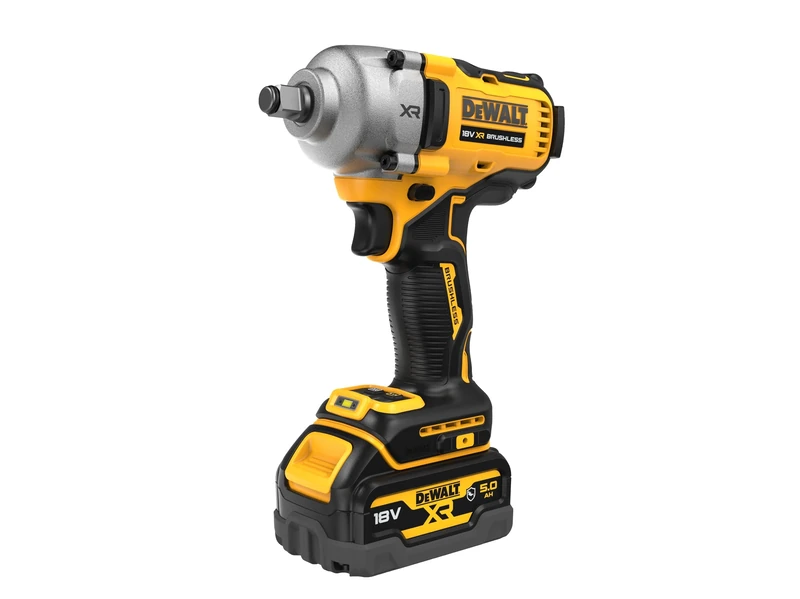 DEWALT 18V BLES 1/2COM H TQ WRCH 812NM 2X5AH HR