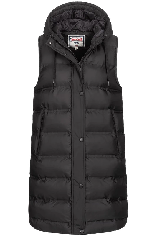 Lonsdale Women's Moonzie Vest, black, M