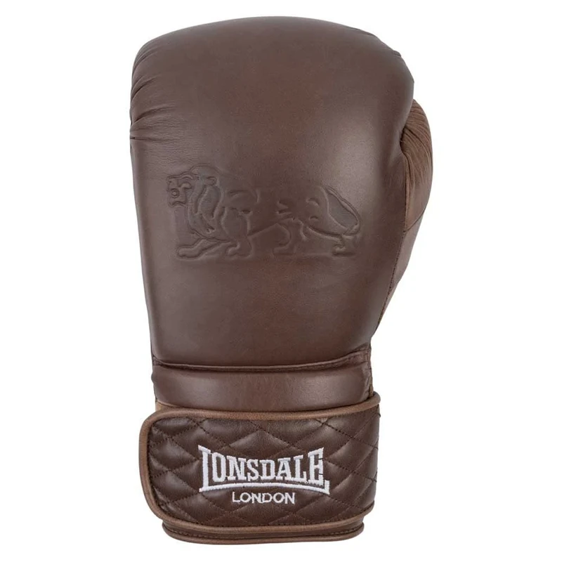 Lonsdale Unisex Adult Vintage Saving Gloves Equipment, Vintage Brown, 14 oz EU