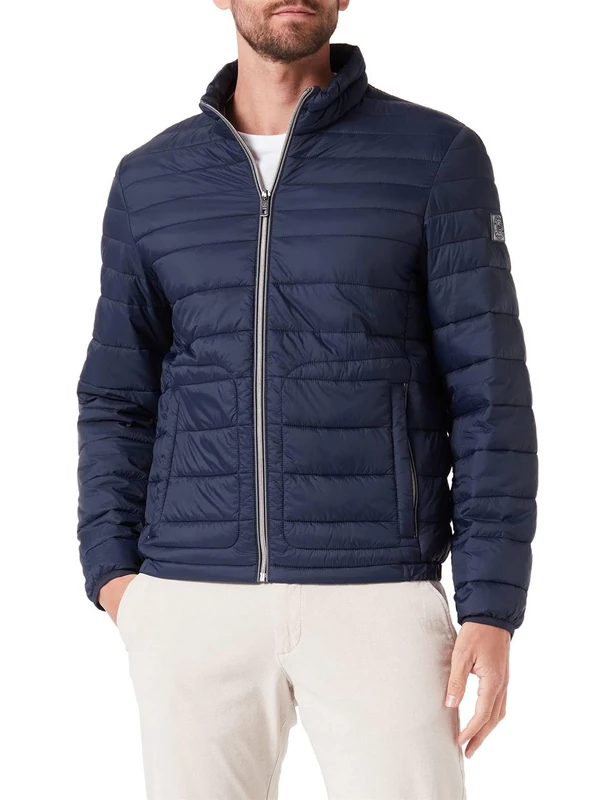 bugatti Men's 370200-31220 Jackets, Navy-390, 48 cm