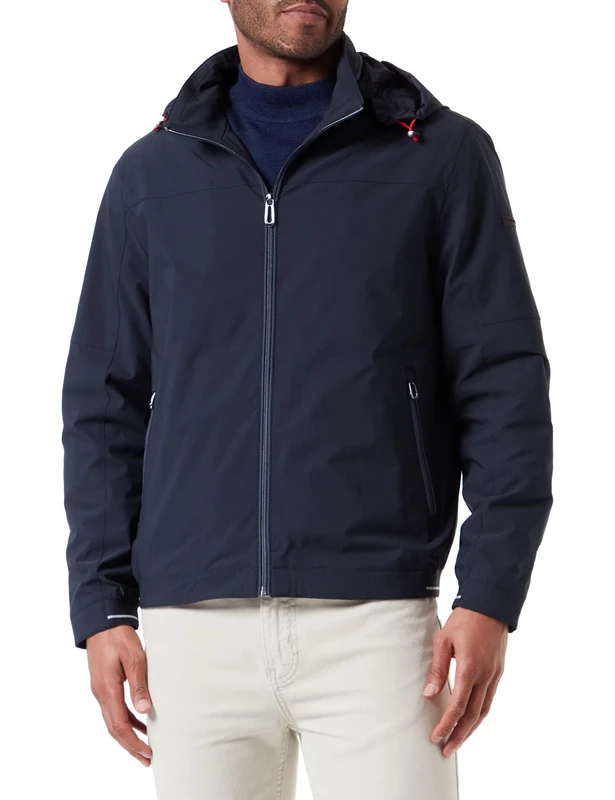 bugatti Men's 373100-31216 Jackets, Navy-390, 48 cm