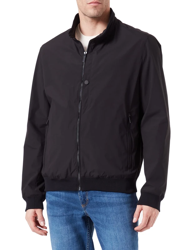 bugatti Men's 374100-39062 Jackets, Black-290, 25