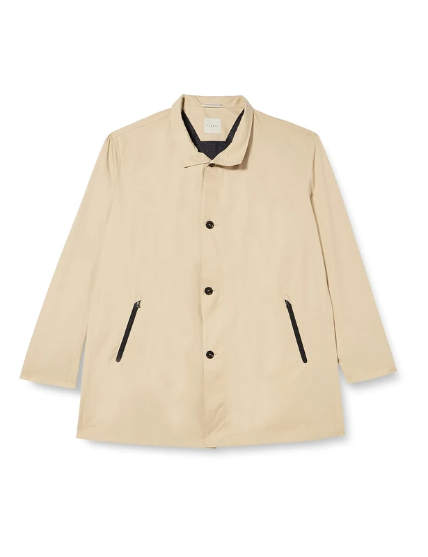 bugatti Men's 338400-39064 Coat, beige-30, Standard
