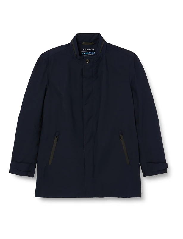 bugatti Men's 335200-39060 Coat, Marine-390, Standard, Navy-390