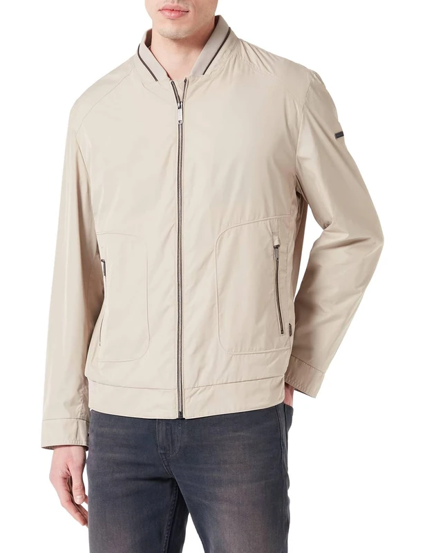 bugatti Men's 378100-39052 Jackets, Beige-40, 48 cm