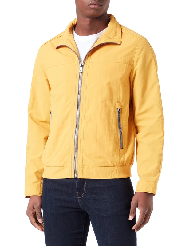 bugatti Men's 376100-31241 Jackets, Yellow-610, 56