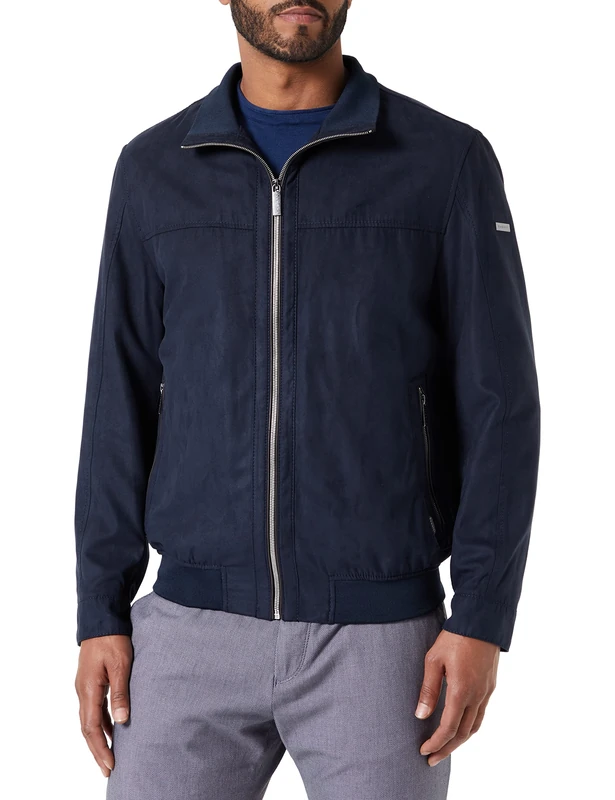 bugatti Men's Jackets, Navy-390, 34