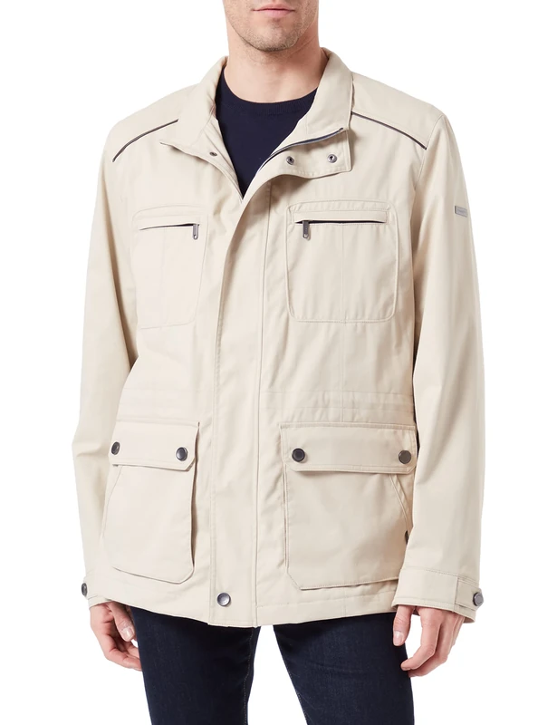 bugatti Men's 378200-39063 Jackets, Beige-30, Standard, BEIGE-30