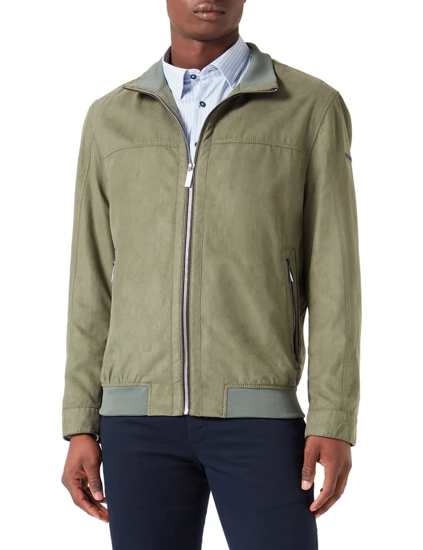 bugatti Men's 377100-39018 Jackets, Moss-150 cm, 38