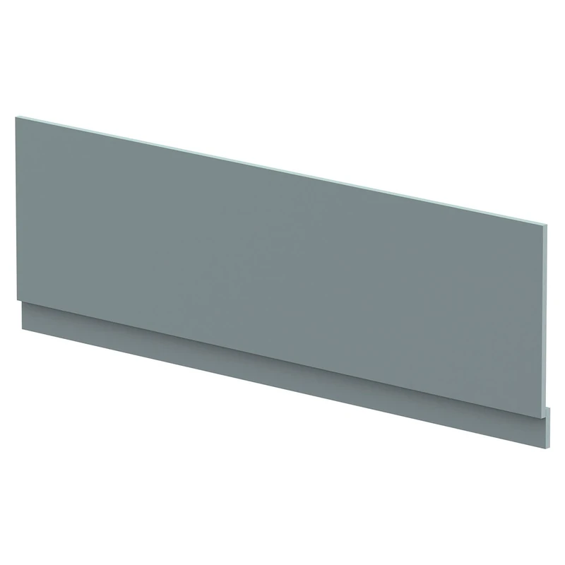 Hudson Reed MPC2305 Juno Modern Bathroom Straight Bath Front Panel and Plinth, 560 x 1695 x 36mm, Coastal Grey