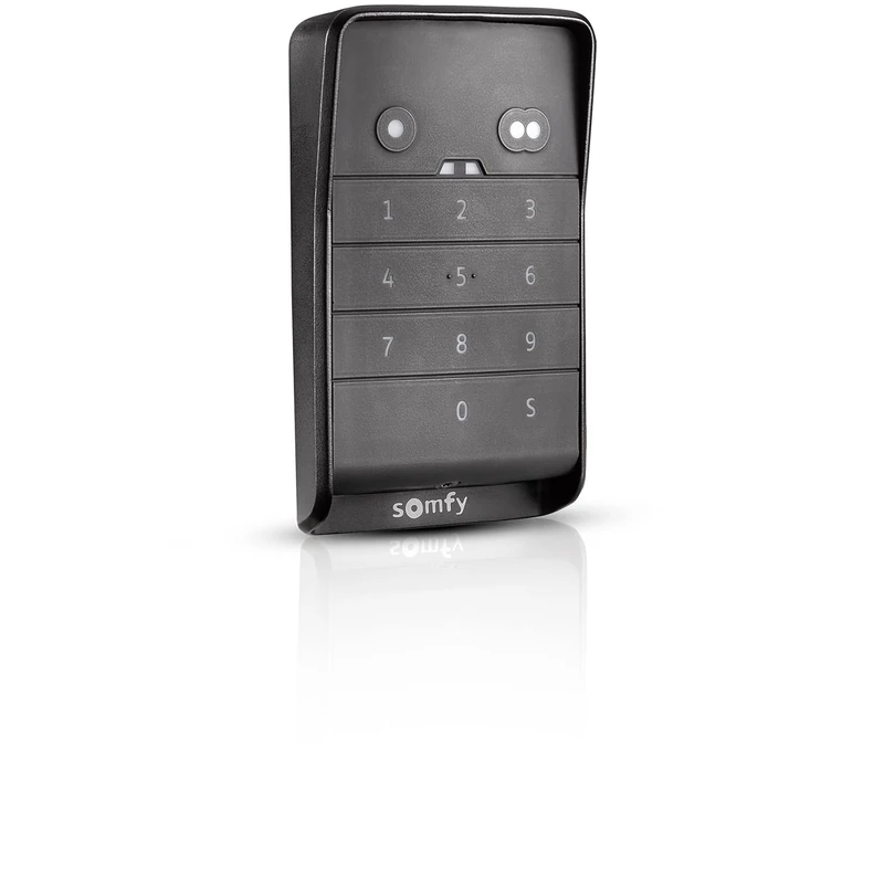 Somfy 1870929 - io Code keypad for io Radio motorised gate and/or Garage Door | Waterproof | with Backlit Keys - Image 1