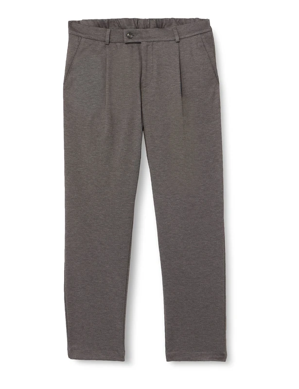 bugatti Men's 4236-36830 Slackhose Trousers, Beige-50, 31 W/32 L