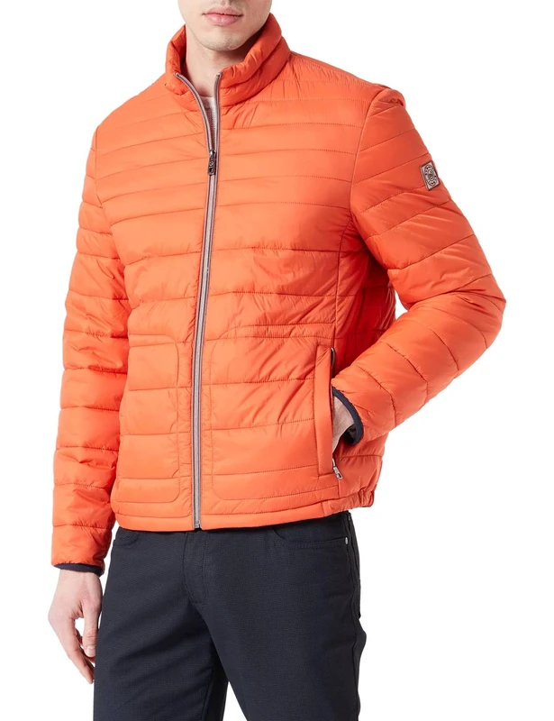 bugatti Men's 370200-31220 Jackets, Rust-690, 52