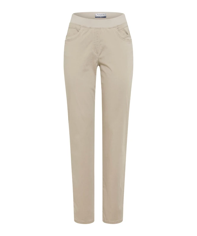 Raphaela by Brax Women's Pamina Fun Super Dynamic Cotton Pigment Jeans, Sand, 42K