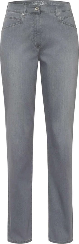 Raphaela by Brax Women's Caren Denim Jeans, Light Grey,Slightly Used, 40K