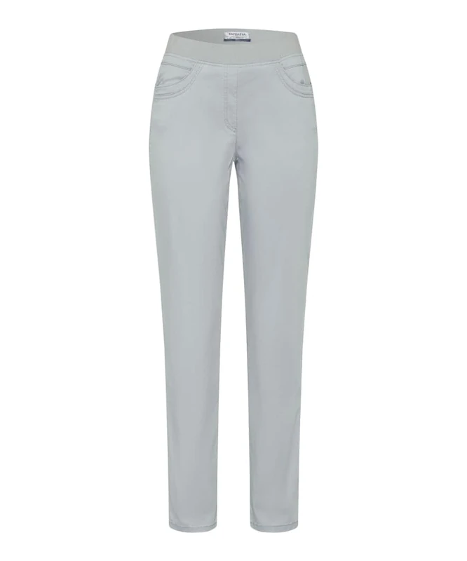 Raphaela by Brax Women's Pamina Fun Super Dynamic Cotton Pigment Jeans, Smoke, 42