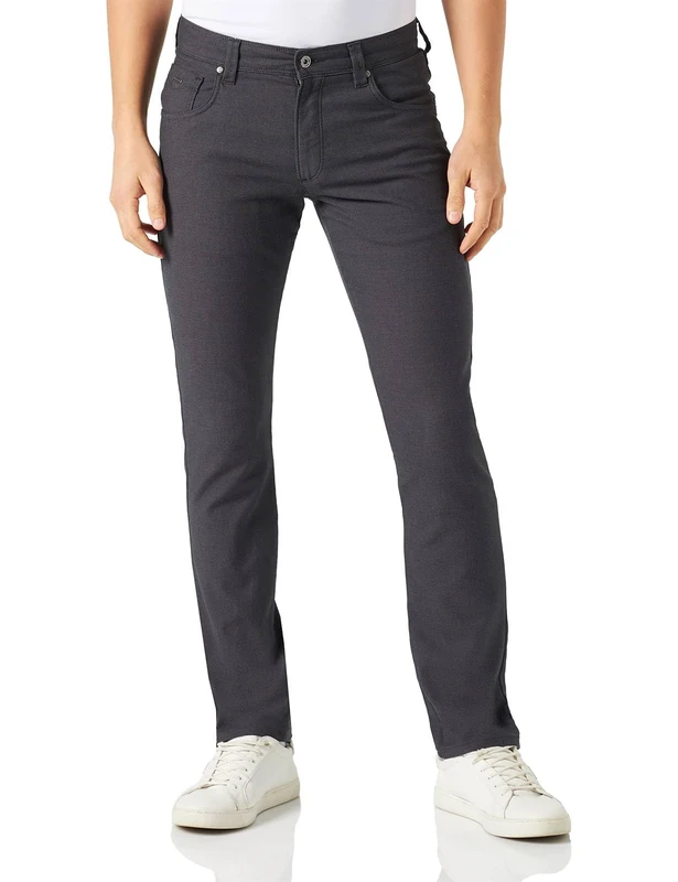 bugatti Men's 3020-36189 Five Pocket Ho, Dark grey-260, 36 W/36 L