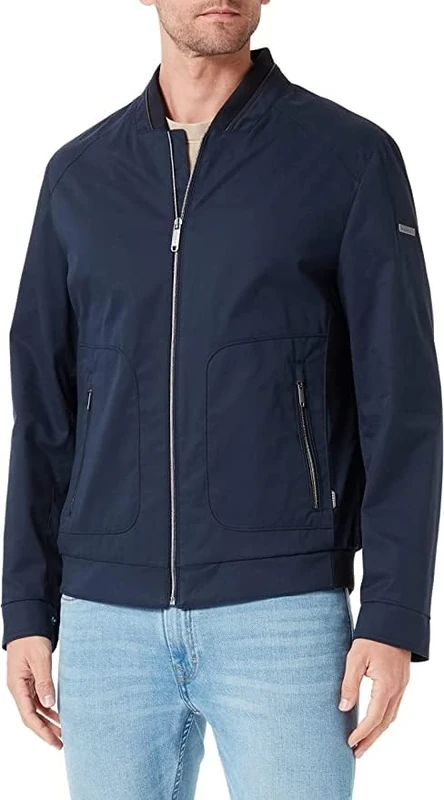 bugatti Men's 378100-39063 Jackets, Navy-390, 56