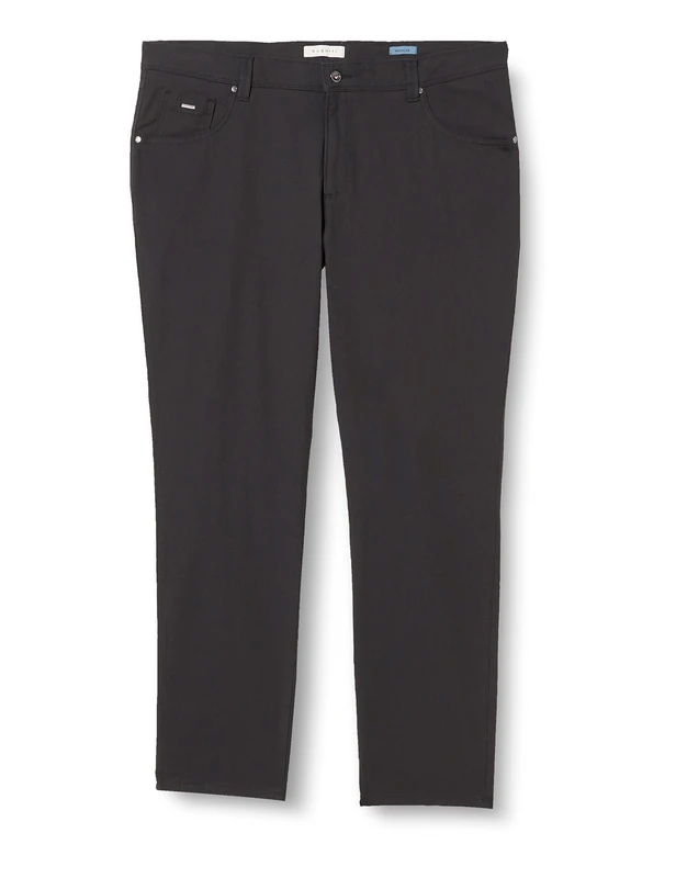 bugatti Men's 3020-36189 Five Pocket Ho, Dark grey-280, 34 W/32 L