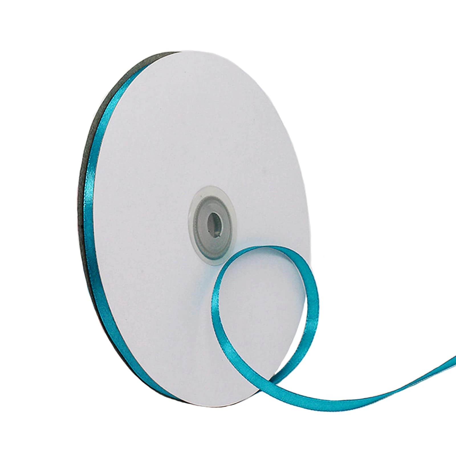 6mm Peacock Blue Ribbon for Gift Wrapping,91m Fabric Thick Satin Ribbon Blue Bow for Gift Wrapping,Ribbons for Balloons,Crafting,Hair,Bouquets,Wedding, Car,Presents,Cake,Christmas Party Decorations