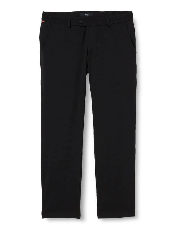 EUREX by Brax Men's Thilo Jersey Relax Pants, Black, 33 W/32 L
