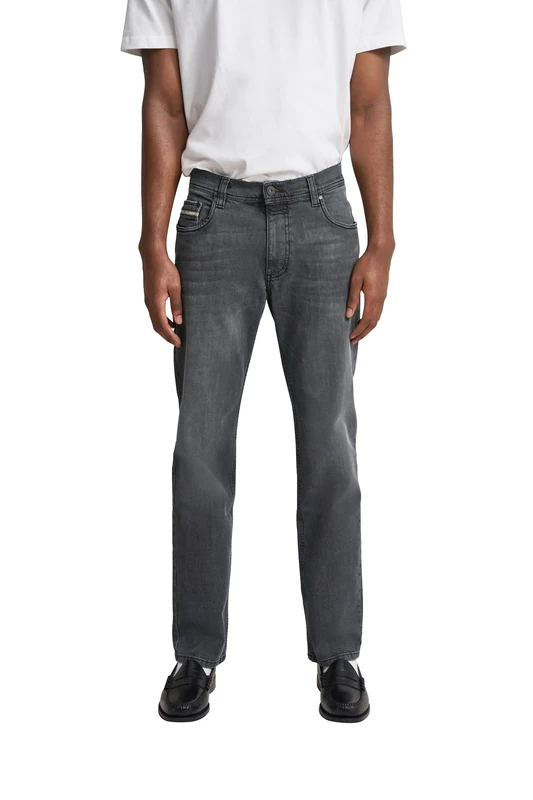 bugatti Men's Five Pocket Ho, Dark grey-284, 32 W/36 L