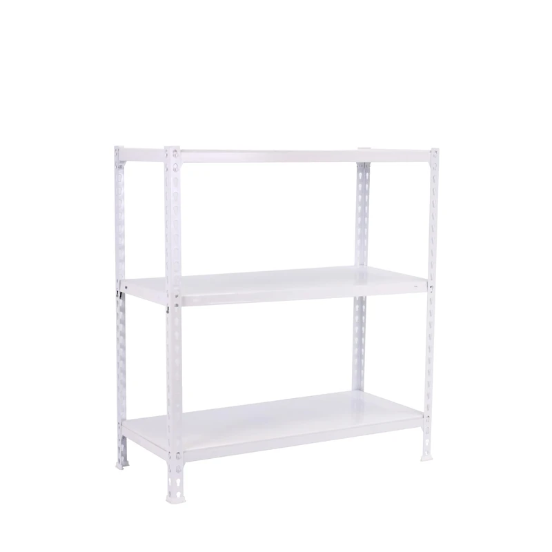 Simon Rack Garage Shelving Unit 900x800x400 mm, 3 Tier Steel Rack with Reinforced 150 kg End Shelves, Galvanised – Ecoclick
