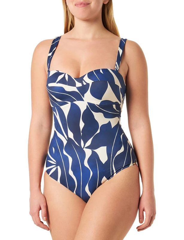Triumph Women's Summer Allure OPD One Piece Swimsuit, Blue-Light Combination, 40C